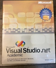 Microsoft Visual Studio .net Academic 2003 NiB Sealed picture