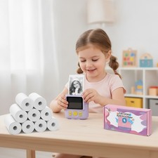 Kids Instant Camera Refill Paper - 9 Rolls, Easy-to-Use & Creative Delight picture