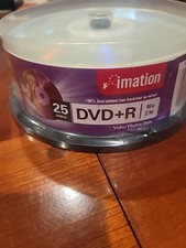 IMATION DVD+R 16x 2hr BLANK DISCS 25 PACK SPINDLE NEW SEALED picture
