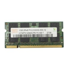 Hynix Hymp512s64cp8-y5 Ab-t 1gb Pc2 Ddr2 667mhz Sodimm Memory Bank Module Ram_ picture