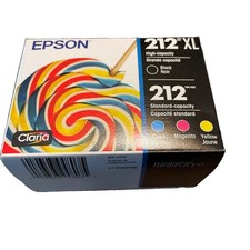 Epson 212XL Black and Standard Color Ink Cartridge Exp 03/2029 New Unopened Box picture