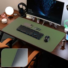 PU Leather Desk Pad Protector Large Mouse Pad Non Slip Desk Mat picture