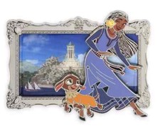 Disney Parks Wish Mini Jumbo Pin – Asha, Star and Valentino Limited Edition New picture