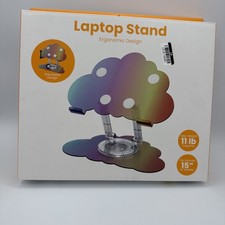 Vivitar Acrylic Laptop Stand - Cloud Iridescent picture