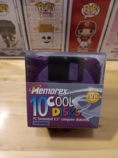 Memorex 10 Cool Disks PC Formatted 3.5
