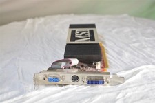 MSI GeForce 8400 GS NX8400GS-TD512EH Video Card PCie 512MB GDDR2 VGA S-Video DVI picture