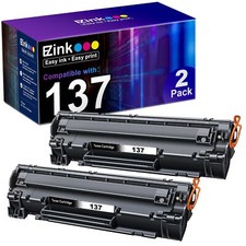 E-Z Ink Compatible Toner Cartridge Replacement for Canon 137 Black Toner Cart... picture