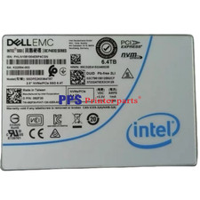 DELL INTEL P4610 6.4TB SSD U.2 NVME Solid State Drive 092F30 SSDPE2KE064T8T picture