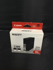Genuine Canon Maxify PGI-2200 XL BLACK ink Tank Brand New picture