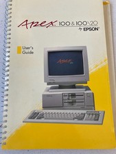 Apex 100 & 10020 by EPSON Users Manual Vintage Computer Manual picture