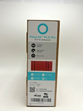 New - Polymaker PA07004 Red  1.75mm 3D Printing Filament PolyLite PLA Pro 1kg picture