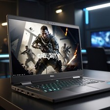 Dell Gaming Laptop up to 24GB RAM and 500GB SSD Drive Win 11 Pro Bluetooth Wifi picture