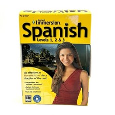 Instant Immersion Spanish Levels 1 2 3 Complete 9 Disc Set PC Mac CD-ROM (C) picture