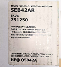 Staples Sustainable Earth SEB42AR Black Reman Laser Toner for HP Q5942A 4250 picture