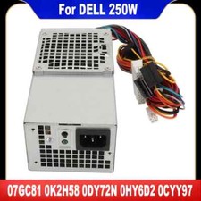 For Dell OPTIPLEX 390 790 990 3010 7010 9010 DT 250W Power Supply D250AD-00 picture