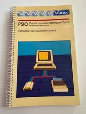 FREE SHIP February 1983 PSIO Dual Function Interface Card Installation Manual picture