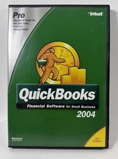 Intuit QuickBooks Pro 2004 with License for Windows 98/ME/2000/XP picture