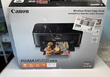 CANON PIXMA MG3520 WIRELESS ALL IN ONE PRINTER COPY SCAN INKJET PRINTER picture