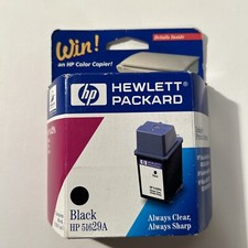 HP 29 (51629A) GENUINE BLACK INK CARTRIDGE NEW & SEALED picture