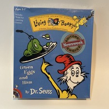 Dr. Seuss Green Eggs and Ham PC Mac CD-ROM Living Books Learning Company picture