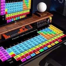 Large Mouse Pad Featuring The Periodic Table, Suitable for Gaming And Office U picture