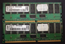 1GB Vintage Legend (2 X 512MB) PC2100 REG ECC L6472T35-RR2HDC58 Memory picture