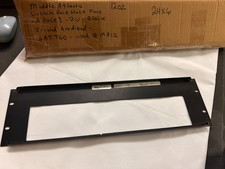 Middle Atlantic AFACE3-2U Rack Shelf Faceplate – 2U Black Brushed Anodized – Use picture