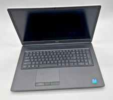 Dell Precision 7760 17.3'' I7-11800H 2.30GHZ 256GB SSD 16GB DDR4 GRAY /FAIR/SEE picture