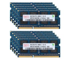 40GB 10pcs Hynix 4GB 2RX8 DDR3 1066MHz 1066 PC3-8500S SODIMM Memory RAM PC8500 picture