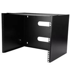StarTech WALLMOUNT8 8U Wall Mount Bracket 12in Deep Steel picture