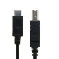 USB 3.1 Type C USB-C Male to USB 2.0 B Type Male Data Cable for Phone & Macbook picture