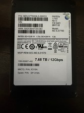 Samsung PM1633a 7.68TB 12Gb/s SAS 2.5” SSD MZ-ILS7T60 NetApp 108-00687+A0 Tested picture