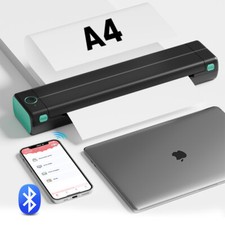 Phomemo M08F A4 Bluetooth Portable Thermal Printer - Phone & Laptop Outdoor LOT picture
