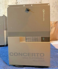 Grass Valley Concerto + Multi-Format Router /w Cards - 32x32 Analog Audio X2 ++ picture