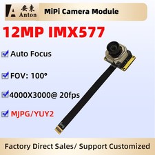 4K 12MP MiPi Camera Module 4000Hx3000V IMX577 Autofocus FPC Cable For Industrial picture