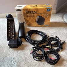 Belkin OmniView SOHO Series 4-Port USB KVM Switch F1DS104U With Cables picture