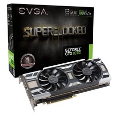 EVGA GeForce GTX 1070 SC GAMING ACX 3.0 8GB GDDR5 LED DX12 OSD Support PXOC Grap picture