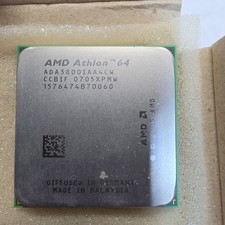 AMD Athlon 64 ADA3800IAA4CW Socket AM2 2.4GHz Processor CPU VINTAGE picture