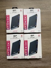 Silicon Power Armor A80 2TB Portable Hard Drive Lot Of 4 picture