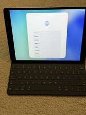 Apple iPad 7th Gen A220032 GB Space Gray Pencil Keyboard Case Bundle picture
