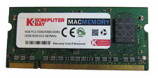 Genuine Komputer Bay 4GB PC2-5300/5400 DDR2 2Rx8 NON ECC 677MHz Laptop RAM picture