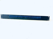 48 Fibers, 24 Ports SC Simplex SingleMode Adapters,1U High 19' Fiber Patch panel picture