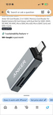 Anker USB-C 2-in-1 SD & MicroSD Multi Card Reader Adapter, 120 total picture
