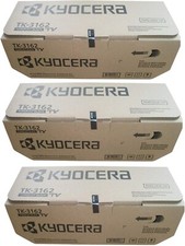 Kyocera 1T02T90US0 Model TK-3162 Black Toner Kit (Pack of 3) picture