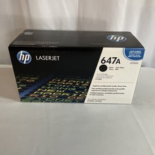 HP 647A Black CE260A Original LaserJet Toner Sealed New picture