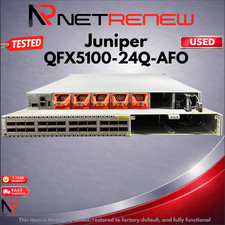Juniper QFX5100-24Q-AFO 24-Port 40GbE QSFP+ Switch - 1 PSU - picture