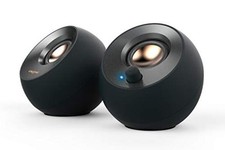 Pebble V2 - Minimalistic 2.0 USB-C Powered Desktop 2.0 USB-C Speaker (Black) picture