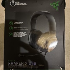 Razer Kraken X Black Wired Gaming Headsets picture
