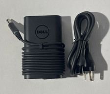 OEM Dell 65W 19.5V 3.34A AC adapter laptop charger 7.4mm tip &Power Cord picture