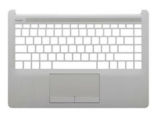 New HP 14-CF 14-CF0013DX 14-DK0002DX 14-DK0028WM Upper Case Palmrest Cover White picture
